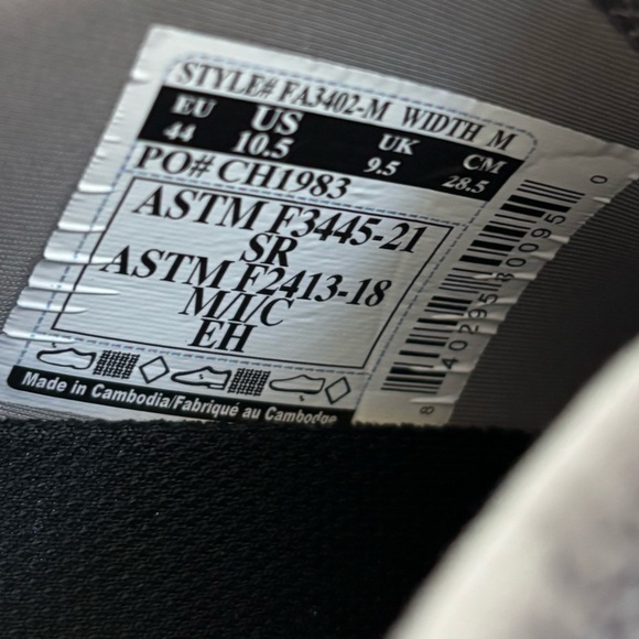 Carhartt Force Composite Toe Work Shoe Sneakers Athletic Shoes Mens Size 10.5 - Picture 12 of 16